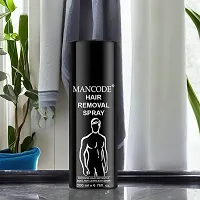 Mancode Hair Removal Cream Spray 200Ml For Men | Painless Hair Removal Spray For Chest, Back, Legs And Under Arms | Itch And Irritation Free | Hair Removal Wax | Intimate Hygiene From Sweat-thumb4