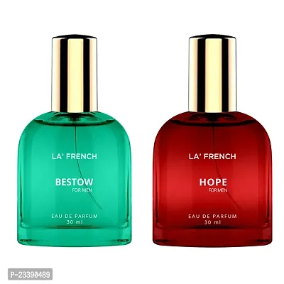 La French Bestow And Hope Perfume Scent For Men- Each 30 ml,Pack Of 2-thumb0