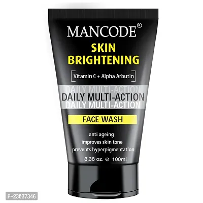 Mancode Skin Brightening Face Wash For Men 100Ml-thumb0