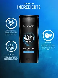 Mancode Hydro 3 In 1 Body Wash For Men 450Ml-thumb3