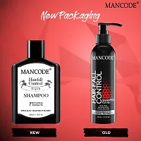 Mancode Anti Hair Fall Shampoo Enriched With Neem Amla Shikaki Aloe Vera And Vitamin E Shampoo For Men, 200Ml-thumb1