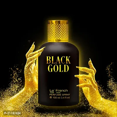 La French Black Gold Perfume for men 100ml Pack of 1-thumb4