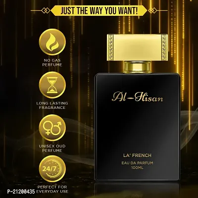 La French Al-Hisan Perfume for men  women 100ml-thumb2