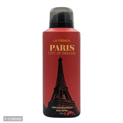 La French Paris City of Dreams Deodorant 150ml Pack of 1-thumb0