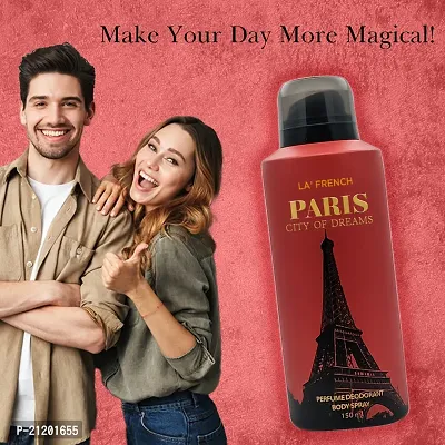 La French Paris City of Dreams Deodorant 150ml Pack of 1-thumb2