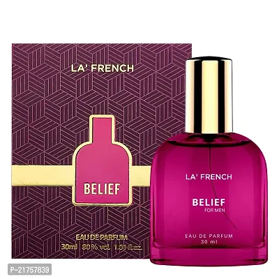 La French Belief perfume for men Eau De Parfum Scent 30ml, Pack of 1