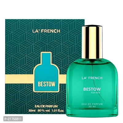 La French Bestow perfume for men Eau De Parfum Scent 30ml, Pack of 1