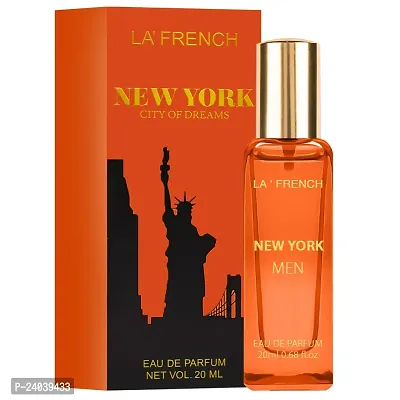 La French New York City of Dreams Perfume for men 20ml, Pack of 1