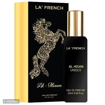 La French Al Hisan Perfume for Men  Women, 20ml | Eau De Parfum| Long Lasting Fragrance Premium Luxurious Scent| perfume 20ml Pack of 1