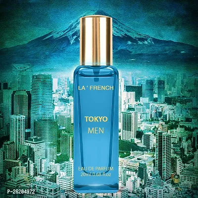 La French Tokyo  City of Dreams Perfume for Men 20ml | Long Lasting Fresh Aqua Fragrance | Eau De Parfum | Pack of 1-thumb2