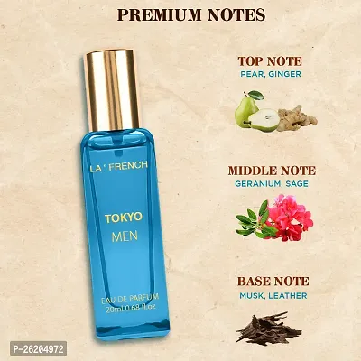 La French Tokyo  City of Dreams Perfume for Men 20ml | Long Lasting Fresh Aqua Fragrance | Eau De Parfum | Pack of 1-thumb5