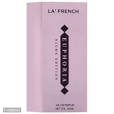 La French Euphoria Perfume for Men 20ml | Long Lasting Fresh Aqua Fragrance | Eau De Parfum | 20ml Pack of 1-thumb2