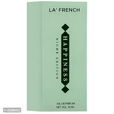 La French Happiness Niche Edition Perfume for men  women 20ml |Eau de Parfum | Unisex Perfume for Men and Women | Long Lasting Luxury Perfume | 20ml Pack of 1-thumb4