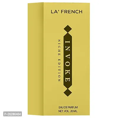 La French Invoke Niche Edition Perfume for men  women 20ml |Eau de Parfum | Unisex Perfume for Men and Women | Long Lasting Luxury Perfume | 20ml Pack of 1-thumb4