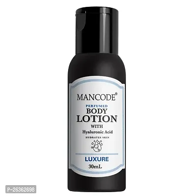 Mancode Men's Grooming Essential Travel Kit- Anti Dandruff Shampoo 30ml, Body Lotion Luxure 30ml, Intimate Wash 30ml, Fitkari After Shaving Cool Gel 25gm  Whitening Cream 25gm ( Combo Set in 5)-thumb4