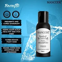 Man code Dandruff Control Shampoo 30ml| for Men Prevent Dandruff Healthier Hair and Scalp Itch Free No Mineral Oil Neem Extract 30ml Hair Shampoo for Men (Pack of 1)-thumb2