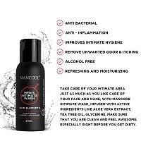 Mancode Intimate Wash For Men - 30ml with Tea Tree Essential Oil Ayurvedic  Natural Personal Intimate Hygiene Prevents Itching Irritation  Dryness Caused By Sweating Ball Wash for Men-thumb2