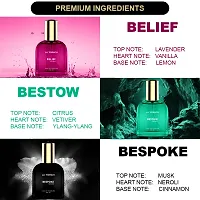 La French Perfume Gift Set for Women 3x30 ML Belief, Bestow  Bespoke Perfume Scent | Long Lasting EDP Fragrance Scent | Date night fragrance | Ideal gift for Women-thumb4