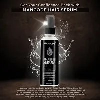 Mancode Hair Serum For Men Instant Shine And Smoothness Regular Use For Dry And Wet Hair Gives Frizz Free Soft And Silky Hair - 100Ml (Men Hair Serum)-thumb1