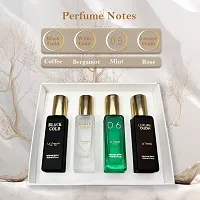 La French Luxury Perfume Gift Set for men 4x20ml (Luxure Oudh + White Gold + Black Gold + 0.6) Long Lasting Fragrance Scent Pack of 1| for men each 20ml-thumb2