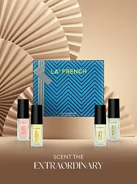 La French Perfume Gift Set 4X15ml each | Coral,Blaze, Illusion  Hunter EDP Fragrance Scent-thumb3