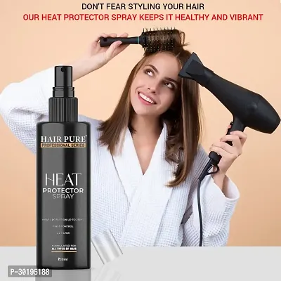 Hair Pure Heat Protector Spray 200ml-thumb3