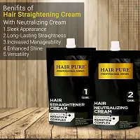 Hair Pure Set Of 2 Straightener  Neutralizing Cream with Active Keratin Complex - each 125 ml-thumb3