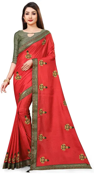 Classic Art Silk Saree with Blouse piece