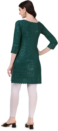 Stylish Fancy Viscose Rayon Kurta For Women-thumb2