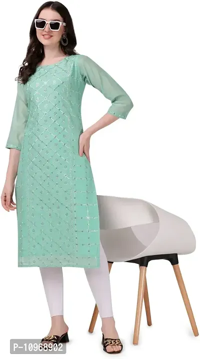 Stylish Fancy Cotton Silk Kurta For Women