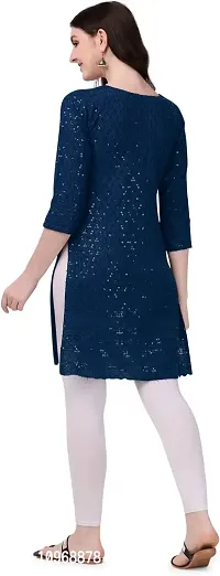 Stylish Fancy Viscose Rayon Kurta For Women-thumb3