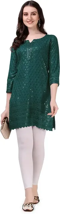 Stylish Fancy Viscose Rayon Kurta For Women-thumb2