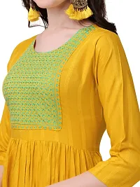 Stylish Fancy Viscose Rayon Kurta For Women-thumb3