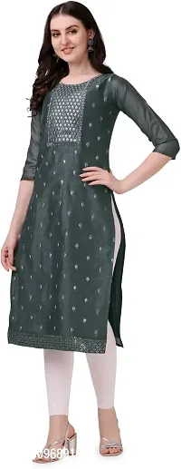 Stylish Fancy Cotton Silk Kurta For Women