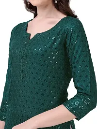 Stylish Fancy Viscose Rayon Kurta For Women-thumb3