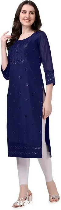 Stylish Fancy Cotton Silk Kurta For Women