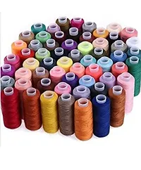 Threads 100%Spun Polyester Sewing Thread 100 Tubes 150 Meters  10 piece Bobbin (Pack of100 Thread  10piece Bobbin).-thumb2