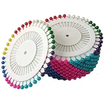 Colorful Ball Pins for Stole, Abaya, Hijab Pins   Scarf Brooch (Multicolor) Brooch Brooch  (Multicolor) 240pes-thumb2