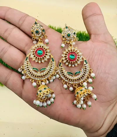 New Traditional Earing Party Wear Jhumka Jhumki For Girls And Woman / rajsthani earing / rajputi earing / partywear earings