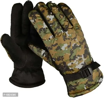 Camouflage Winter Men Gloves-thumb0