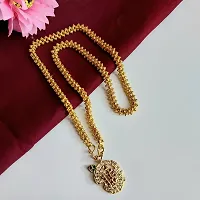 Traditional Designed Micro Plated Designed Chain for Women and Girls-thumb2