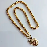 Traditional Designed Micro Plated Designed Chain for Women and Girls-thumb3