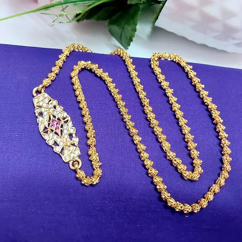 Shasvatha Impon Traditional Mugappu Chain For women