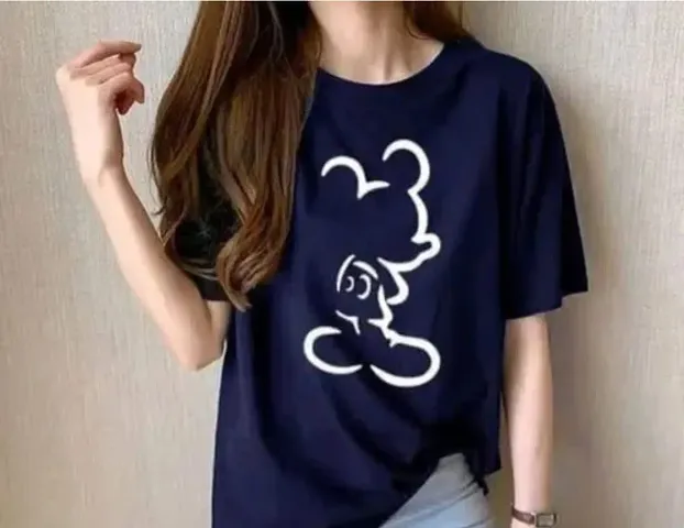 Elegant Blend T-Shirt For Women