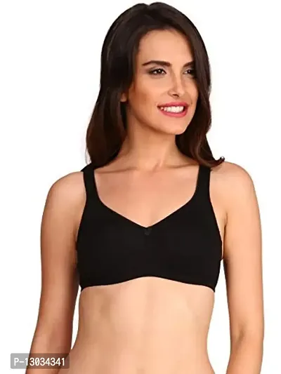 Buy Fashiol London Beauty Women's Everyday Basic Stretch Wireless Bra Non  Padded Cotton Seamless Bralette Wirefree Assorted Colour Size (32 Till 40)  (C, 40) Online In India At Discounted Prices
