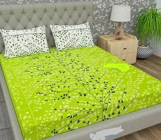 Unique Printed Cotton Double Bedsheets