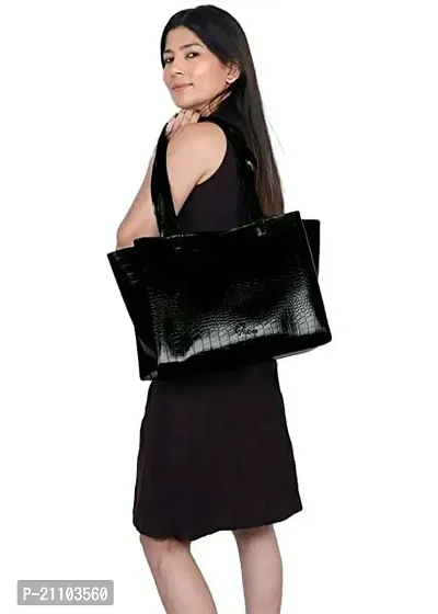 Stylish Leatherette Handbag For Women-thumb3