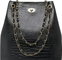 Stylish Leatherette Handbag For Women-thumb2