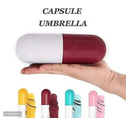 Classic Capsule Mini Travel Umbrella Foldable Uv Proof Waterproof-thumb0