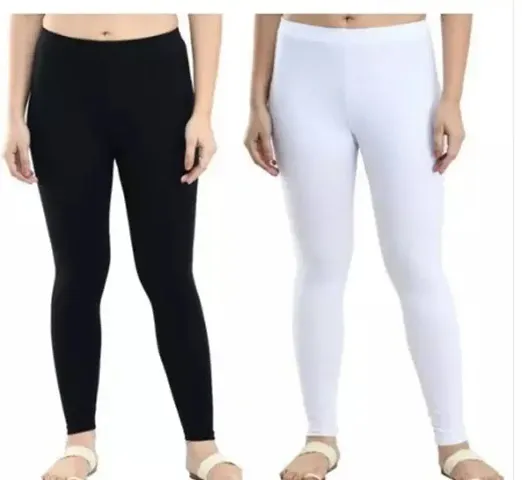 Combo Of 2 Lycra Leggings For Women